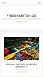 Mobile Screenshot of freienseiten.de